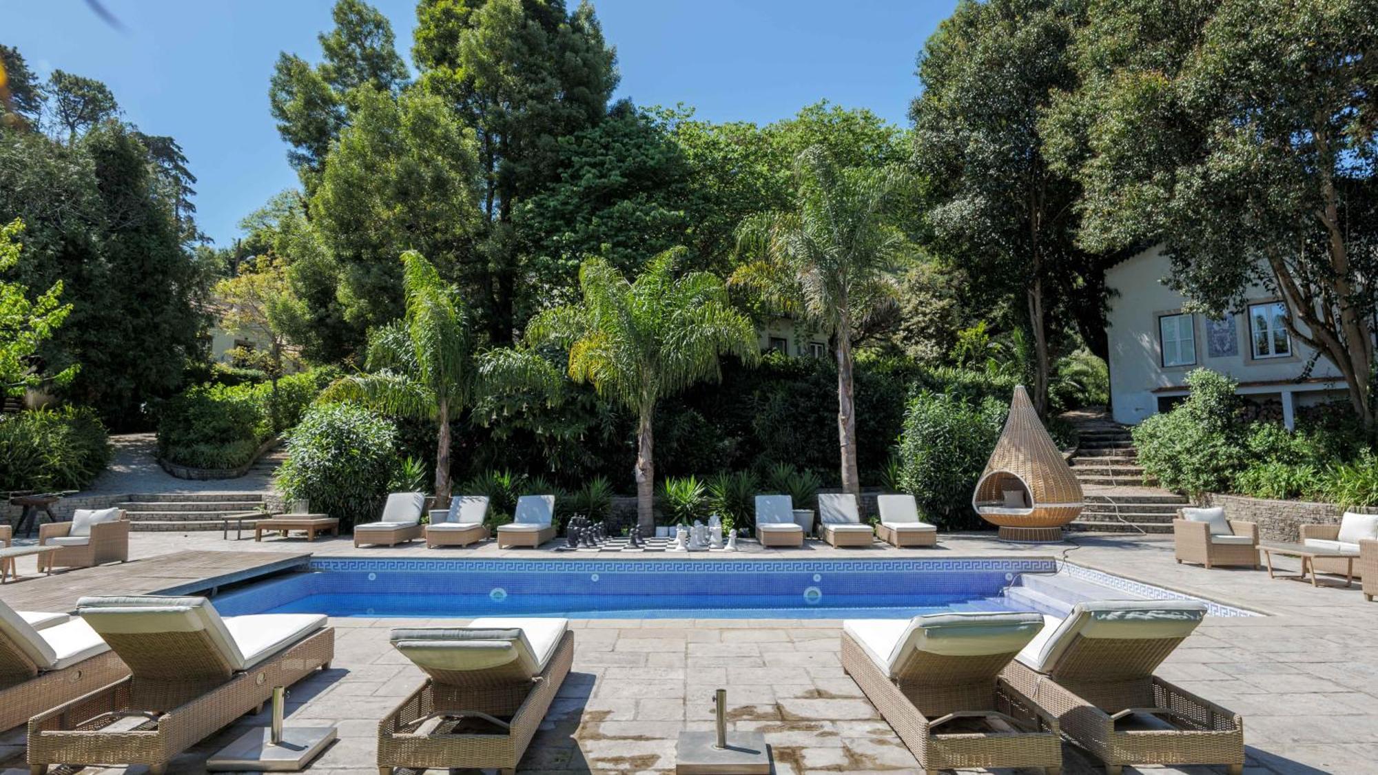 Luxurious Royal Estate In Historic Sintra Paradise Exterior photo